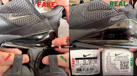 nike air 270 fake|nike 270 real vs fake.